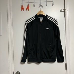Adidas full zip up bomber jacket